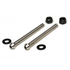 Exotek Titanium Locking Rear Hinge Pins, for EB410