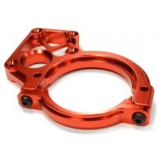 Billet Machined Main Motor Mount Plate, Red, Axial 1/10th Yeti