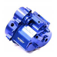 Billet Machined Alloy Center Gear Box, T-Maxx(4907, 4908), Blue