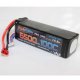 6500mAh 14.8V 4S 100C LiPo Battery with Hardwired T-Plug Connector