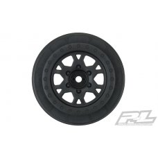 Proline Impulse 2.2/3.0 Black Rear Wheels, for Traxxas Slash 2WD/4WD (2pcs)