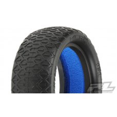Micron 2.2 4wd Buggy Front M4(Super Soft) Off-Road Tires W/ Closed Cell Inserts