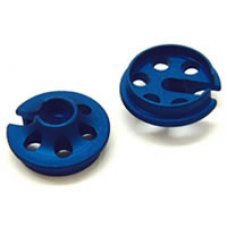 Aluminum Blue Lower Spring retainers, Traxxas