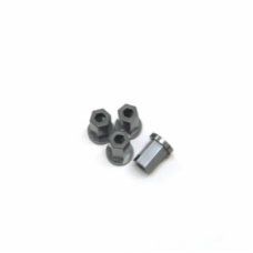 STRC Replacement CNC Machined aluminum 17mm Hex Lock-nut (4 pcs) GM