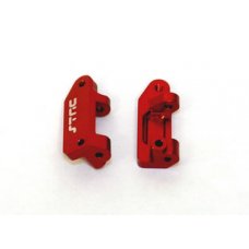 STRC Aluminum Caster Blocks, Stampede/Rustler/Slash, Red