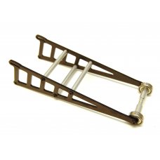 Aluminum Adjustable Wheelie Bar Kit, for Traxxas Slash 2WD LCG / Rustler / Bandit, Black