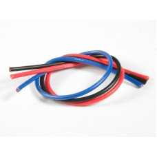 TQ Wire 13 Gauge Super Flexible Wire- 1' ea. Black, Red, Blue