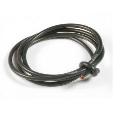 TQ Wire13 Gauge Super Flexible Wire- Black 3ft