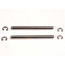 Suspension Pins, 44mm w/e-clip, Steel, Chrome
