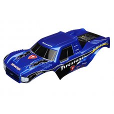 Traxxas BIGFOOT Body, Blue Firestone Design, Painted with Decals