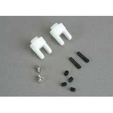 Differential Output Yokes, White With Screws