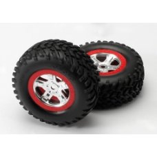 Traxxas Tires & wheels, assembled 14mm Hex