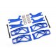 Suspension kit, WideMaxx™, blue