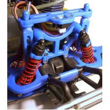 RPM80165  Blue Molded Shock tower and Body brace